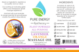 Massage Oil (Lavender Orange)