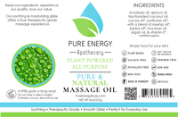 Massage Oil (Pure & Natural, Unscented)