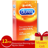 Genuine Durex Natural Latex Extra Lubricated Condoms