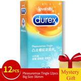 Genuine Durex Natural Latex Extra Lubricated Condoms