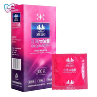 Sweet Dream Life Condoms 100 Pcs/Lot Natural Latex Smooth Lubricated Contraception Condoms for Men Sex Toys Sex Products LF-011