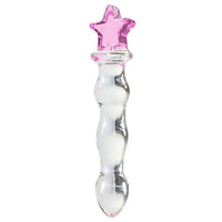 Black Wolf Crystal Glass Dildo