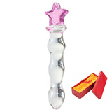 Black Wolf Crystal Glass Dildo