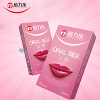 10Pcs Peach Flavored Condoms For Men