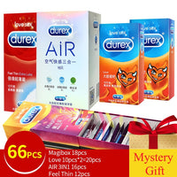 Genuine Durex Natural Latex Extra Lubricated Condoms