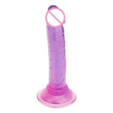 Mini Jelly Dildo For Woman Transparent Quality Female Toy Shop