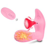 Remote Control Heating Sucking Vibrator for Women Clitoris Stimulato