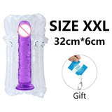 Realistic Dildo With Super Strong Suction Cup Erotic Toys for Women