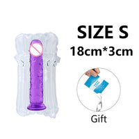 Realistic Dildo With Super Strong Suction Cup Erotic Toys for Women