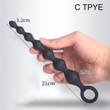 Super Long Silicone Butt Plug Anal Beads Ball Sex Toy For Beginners Man Women Couples Anus Masturbator Prostate Massager Erotic