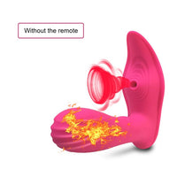 Remote Control Heating Sucking Vibrator for Women Clitoris Stimulato