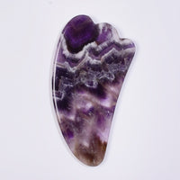 Amethyst Natural Stone Gua Sha Crystal Body and Face Roller