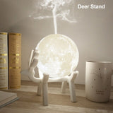 USB Ultrasonic Aroma Air Humidifier With 3D Moon Lamp Light Essential Oil Diffuser