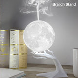 USB Ultrasonic Aroma Air Humidifier With 3D Moon Lamp Light Essential Oil Diffuser