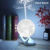 USB Ultrasonic Aroma Air Humidifier With 3D Moon Lamp Light Essential Oil Diffuser