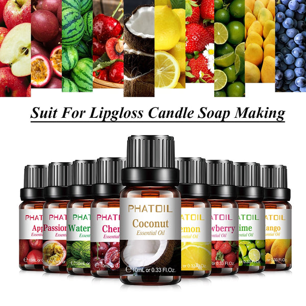 10ml Pure Fruit Fragrance Oil Diffuser Essential Oils