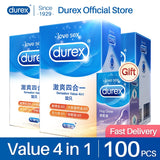 Durex Ultra Thin Lubricated Natural Rubber Latex Condoms