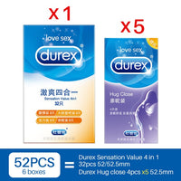 Durex Ultra Thin Lubricated Natural Rubber Latex Condoms