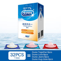 Durex Ultra Thin Lubricated Natural Rubber Latex Condoms