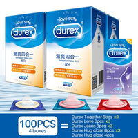 Durex Ultra Thin Lubricated Natural Rubber Latex Condoms