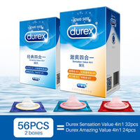 Durex Ultra Thin Lubricated Natural Rubber Latex Condoms