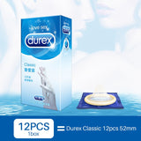 Durex Ultra Thin Lubricated Natural Rubber Latex Condoms