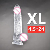 Suction Cup Huge Realistic Dildo Safe Non Toxic