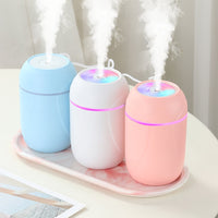 Portable USB Air Humidifier 260ml Ultrasonic Aroma Essential Oil Diffuser Cool Mist Purifier Aromatherapy for Car Home