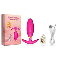 Soft Silicone Anal Butt Plug Prostate MMini Erotic Bullet Vibrator