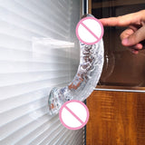 Suction Cup Huge Realistic Dildo Safe Non Toxic