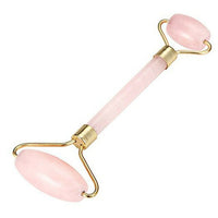 Natural Rose Quartz Jade Stone Massager Facial Roller Beauty Mushroom Shape Massage Eye Neck Care Slimming Tools Health Beauty