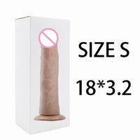 Big Lifelike Suction Cup Dildo