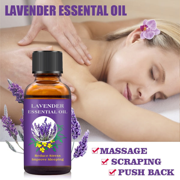 High-purity Organic Lavender Firm Skin Massage Oil  Improve sleep Essential Oil  30ML