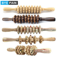 Wooden Exercise Roller  Body Leg Trigger Point Muscle Roller