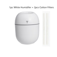 Ultrasonic Mini Air Humidifier 200ML Aroma Essential Oil Diffuser with LED Night Lamp