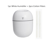 Ultrasonic Mini Air Humidifier 200ML Aroma Essential Oil Diffuser with LED Night Lamp