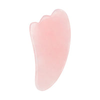 Natural Jade Gua Sha Scraper Board Massage Rose Quartz Jade Guasha Stone For Chin Neck Face Lifting Wrinkle Remover Beauty Care