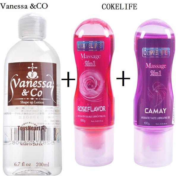 Personal Sex Lubricant Oil Sexual Lubrication Anal Sex Aromatic Taste Lube Gel Vagina Intimate Sex Products 3pcs